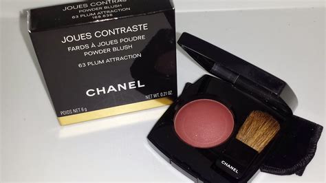 Chanel Plum Attraction Joues Contraste Blush Review.